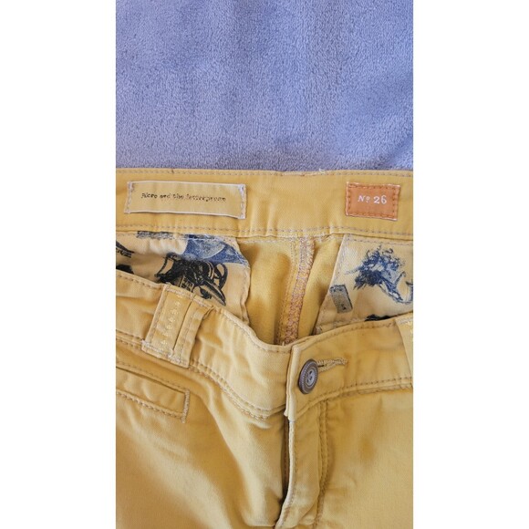 Women's Athropologie x Pilcro and the Letterpress Yellow Pants - Picture 5 of 5